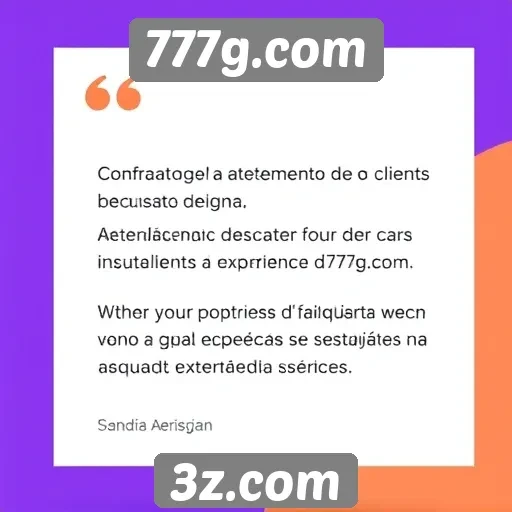 Comentários de usuários sobre o atendimento ao cliente do 777g.com