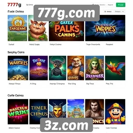 Análise da biblioteca de jogos do 777g.com