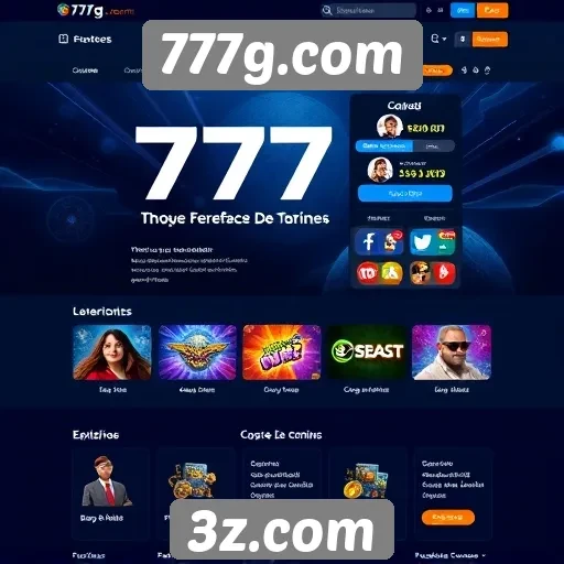 Avaliação da interface do usuário no 777g.com