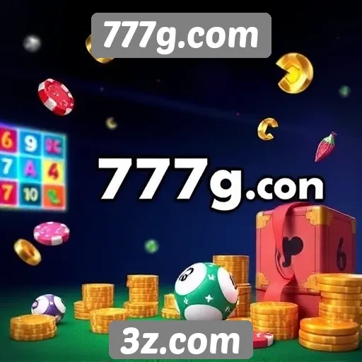 Variedade de jogos disponíveis no site 777g.com